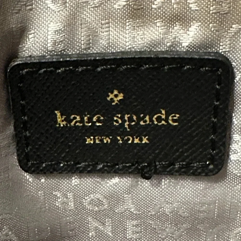 Kate Spade Silver Glitter Wristlet